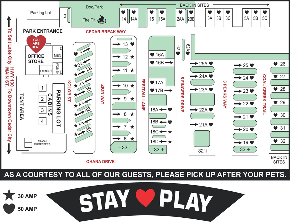 Reservations Cedar Breaks RV Park